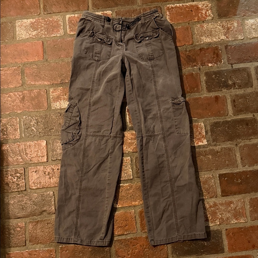 Brandy Melville Charcoal Cargo Pants